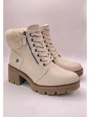 REFRESH BOTAS DE SENHORA BEGE REF: 172911