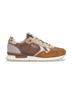 PEPE JEANS BRIT GLITTER W RUNNING DE INSPIRAÇÃO RETRO PLS400005
