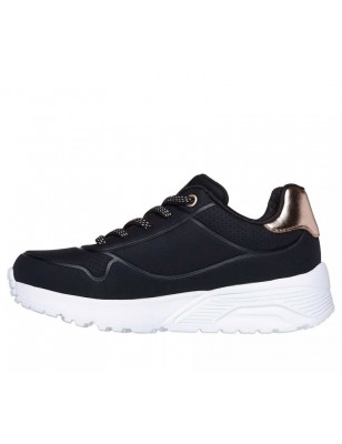 SKECHERS UO LITE - METALLIC MODE PRETAS Ref: 310384P