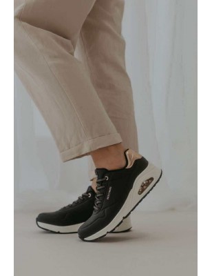 SKECHERS UNO SHIMMER AWAY PRETAS Ref: 155196PRE