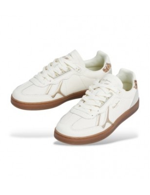 PEPE JEANS DE COURO COM DETALHES EM CAMURÇA- BALL BASIC W PLS000014