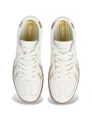 PEPE JEANS DE COURO COM DETALHES EM CAMURÇA- BALL BASIC W PLS000014