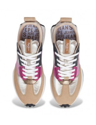 PEPE JEANS LUCKY SHINY COM DETALHES EM CAMURÇA  PLS600016