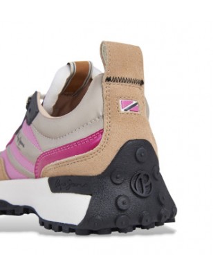 PEPE JEANS LUCKY SHINY COM DETALHES EM CAMURÇA  PLS600016