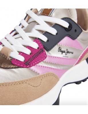 PEPE JEANS LUCKY SHINY COM DETALHES EM CAMURÇA  PLS600016