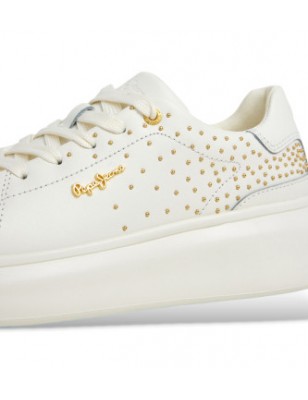 PEPE JEANS YARA SWEET W EM COUROCOM TACHAS PLS000002