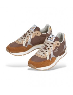 PEPE JEANS BRIT GLITTER W RUNNING DE INSPIRAÇÃO RETRO PLS400005