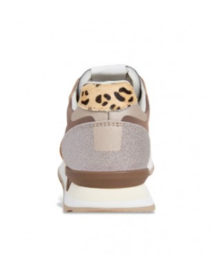 PEPE JEANS BRIT GLITTER W RUNNING DE INSPIRAÇÃO RETRO PLS400005