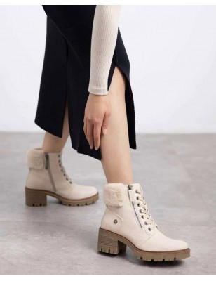 REFRESH BOTAS DE SENHORA BEGE REF: 172911
