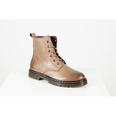 SACCHI BOTAS TAUPE COM ATACADORES E FECHO 2025