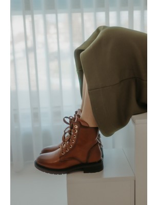 Botas Meio Cano Camel Pra Mulher Ref: JML123