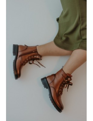 Botas Meio Cano Camel Pra Mulher Ref: JML123