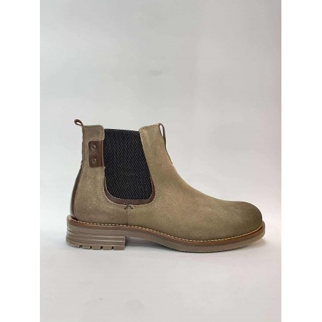 CITYPORT BOTAS EM PELE CASTANHO   B4715