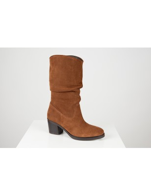 SACCHI BOTAS EM PELE TAUPE 25055.500