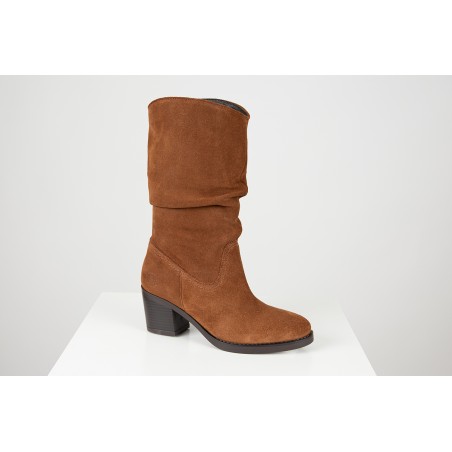 SACCHI BOTAS EM PELE TAUPE 25055.500