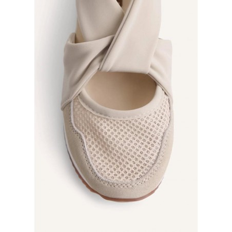 GIOSEPPO TUHEJL SAPATILHAS ABERTAS COURO E RECUNHA 78616