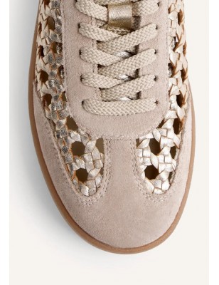 GIOSEPPO IJEBU SAPATILHAS COURO ENTRANÇADO 78649