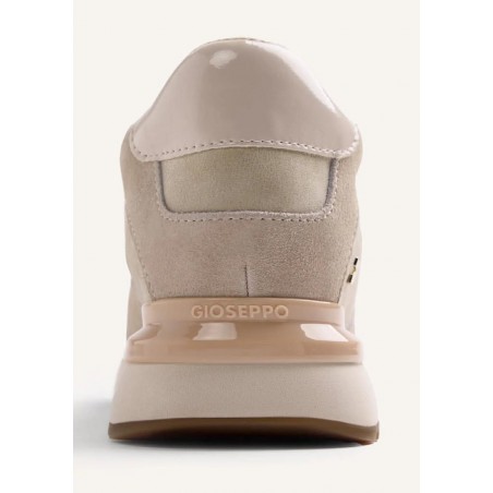 GIOSEPPO RHAMU SAPATILHAS DE CUNHA COURO E RAFIA 78125