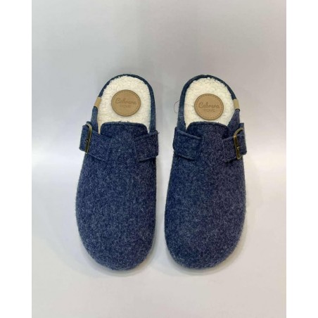 CABRERA FIELTRO MARINO CHINELOS DE QUARTO DE HOMEM REF: 3675