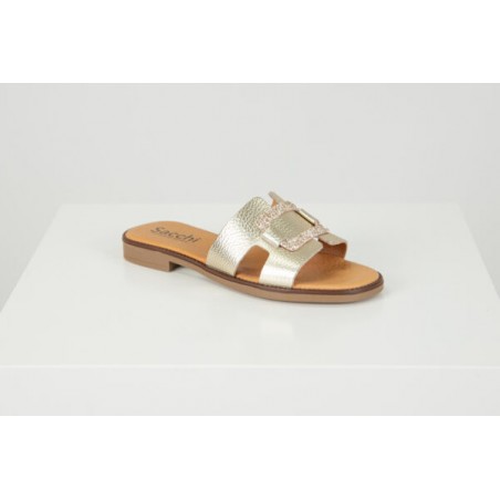 Chinelos Sacchi Platina Ref: 5119