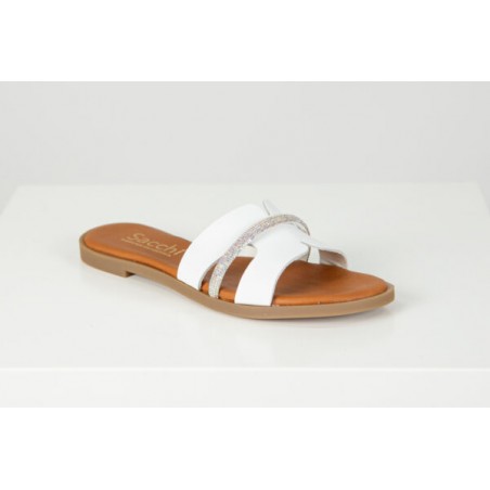 Chinelos Sacchi Brancos Ref:69011B