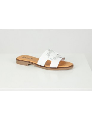 Chinelos Sacchi Brancos Ref: 5119B