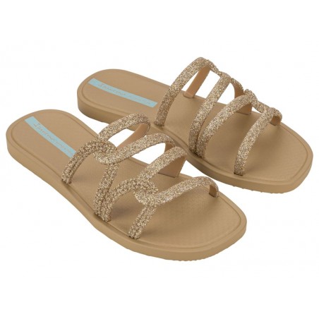 Chinelos Ipanema  Solar Glow Slide AD Bege Ref: 27286