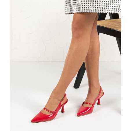 SAMELLI SAPATOS DE SENHORA COM SALTO Vermelhos Ref:2620V