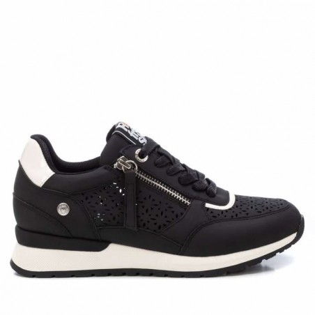 REFRESH Sapatilhas Com Fecho Pretas Ref: 172789P