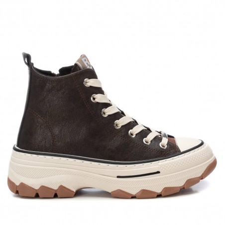 REFRESH Sapatilhas de Lona Cano Alto Bronze Ref: 172318