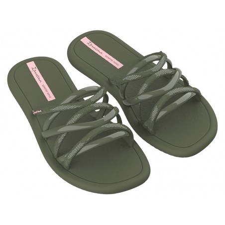 IPANEMA MEU SOL SLIDE FEM GREEN/PINK Ref: 83606