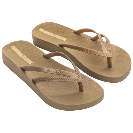 IPANEMA BOSSA SOFT V FEM BEIGE/GOLD Ref: 82840