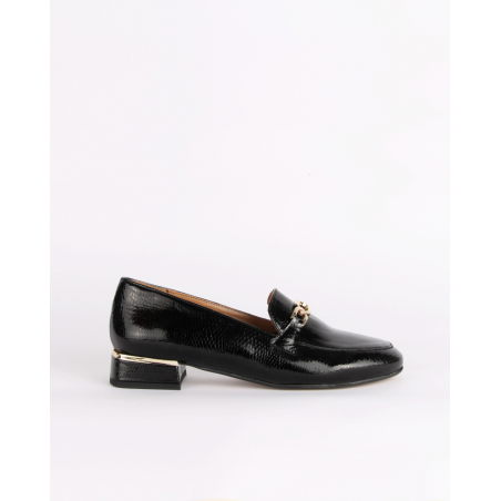Sapatos Verniz Cobril Preto Samelli Ref: CF2411