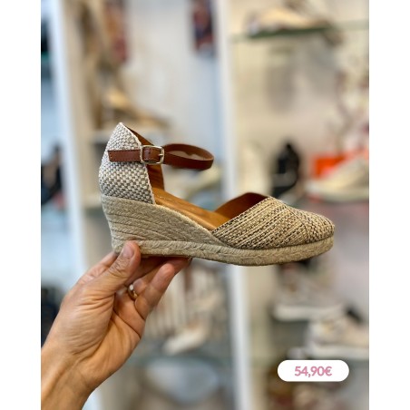 CABRERA IBIZA ARENA SAPATOS DE CUNHA DE SENHORA  10-5