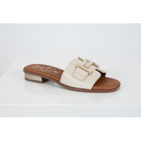 OH MY SANDALS CHINELOS EM PELE  Ref:5890AB