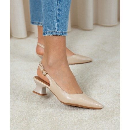 SAMELLI SAPATOS SALTO SEMI-ABERTO DE SENHORA EM PELE 2618V