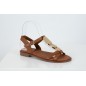 OH MY SANDALS SANDÁLIA RASTEIRA EM PELE REF: 5849