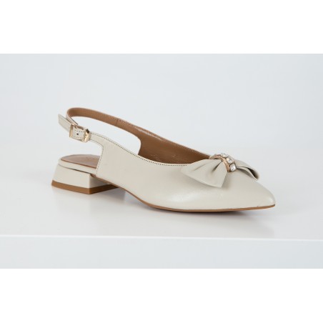 SAMELLI SAPATOS RASOS SEMI-ABERTOS DE SENHORA EM PELE CF3398
