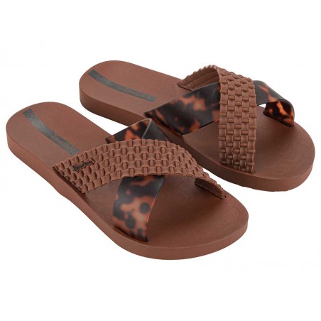 Chineloss Ipanema Sense Slide Fem Castanhos Ref: 27214