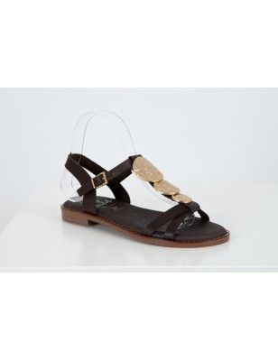 OH MY SANDALS SANDÁLIA RASTEIRA EM PELE REF: 5849