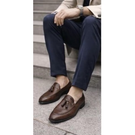 CITYPORT SAPATOS DE VELA DE HOMEM EM PELE 932