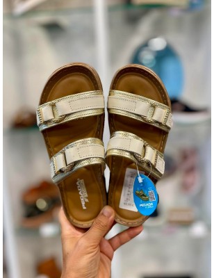 PEGADA BURNISHED CHINELOS DE SENHORA EM COURO  234703-04