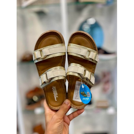 PEGADA BURNISHED CHINELOS DE SENHORA EM COURO  234703-04