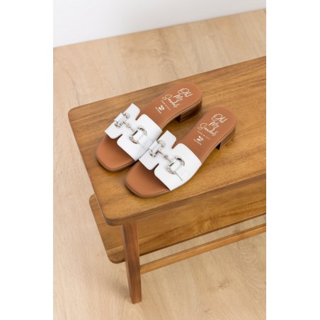 OH MY SANDALS CHINELOS EM PELE Ref:5890A