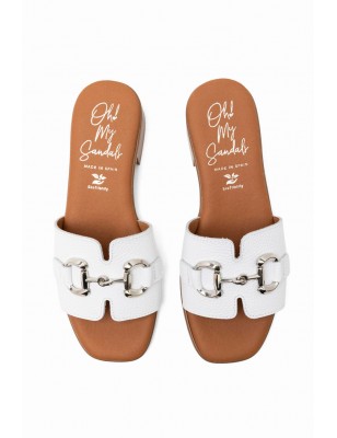 OH MY SANDALS CHINELOS EM PELE  Ref:5890A