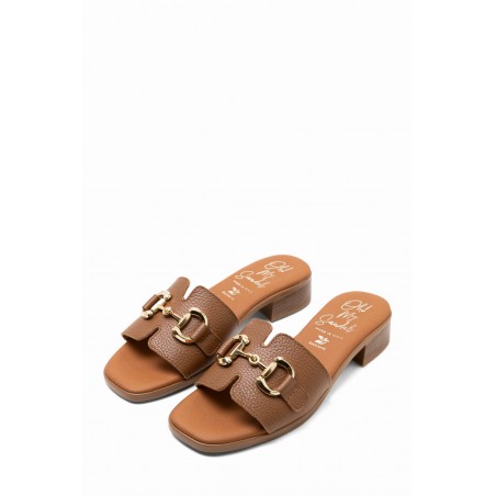 OH MY SANDALS Chinelos em Pele Ref:5890a