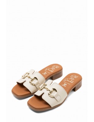 OH MY SANDALS CHINELOS EM PELE Ref:5890AB