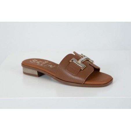 OH MY SANDALS Chinelos em Pele Ref:5890a