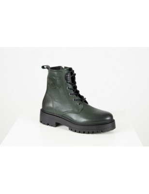 SACCHI BOTAS ESTILO MILITAR EM PELE  2011