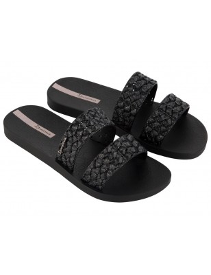 IPANEMA RENDA II FEM BLACK/GLITTER BLACK Ref: 83243 IPANEMA RENDA II FEM BLACK/GLITTER BLACK Ref: 83243